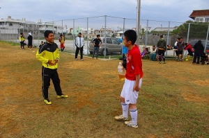 1月3日（土）サッカー部初蹴りが行われました。の写真