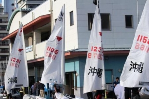 第26回全九州高等学校選抜ヨット選手権に林秀光くん（高2）が出場の写真