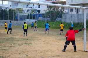 1月3日（土）サッカー部初蹴りが行われました。の写真