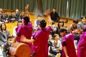 1月30日（金）に予餞会が行われました。の写真