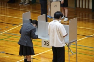 第20回生徒会選挙を実施しました。の写真