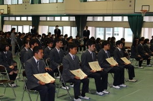 2月27日（金）に卒業感謝ミサ及び卒業式予行が実施されました。の写真