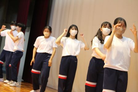 中学生ダンス発表会を実施致しました。の写真